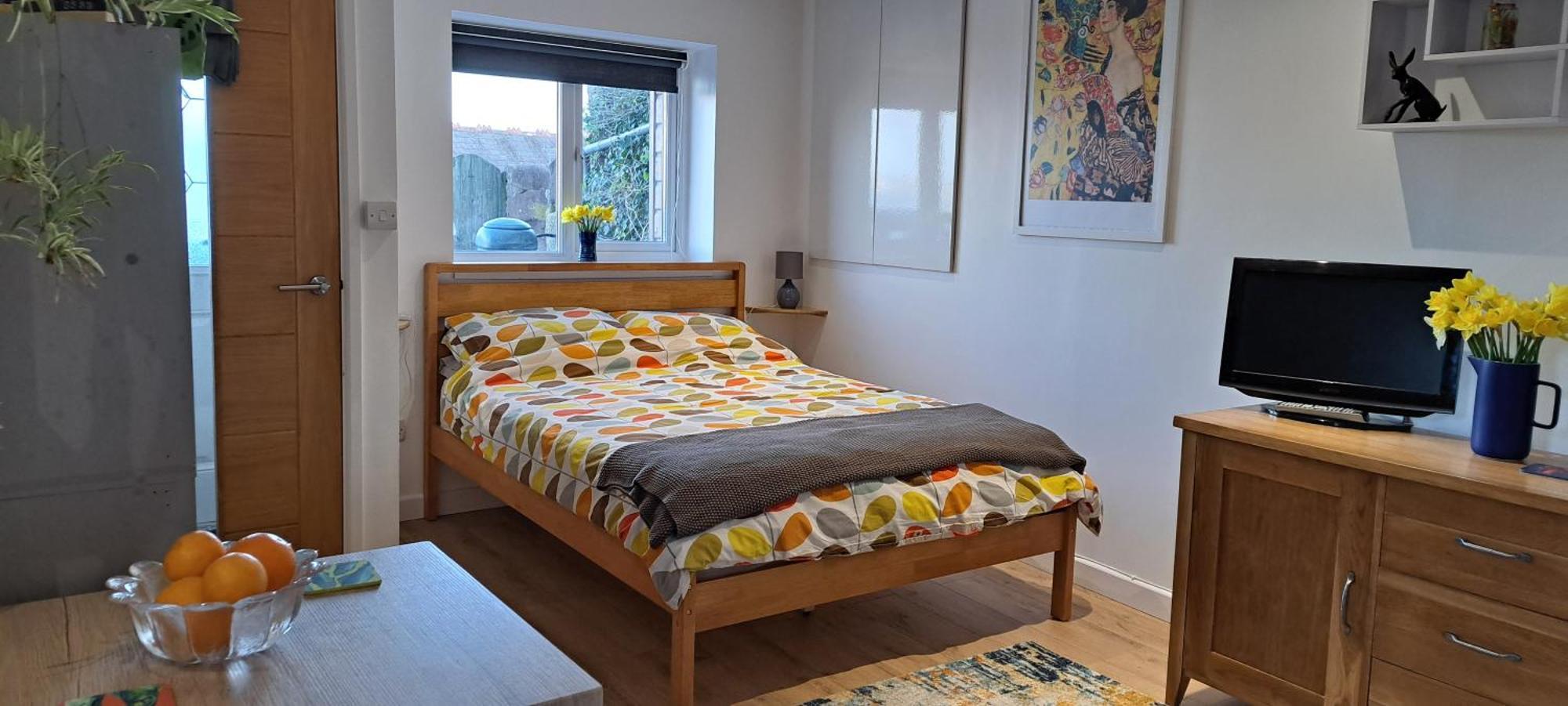 Modern Studio Apartment With Outstanding Views, Sleeps 2 Newlyn Esterno foto